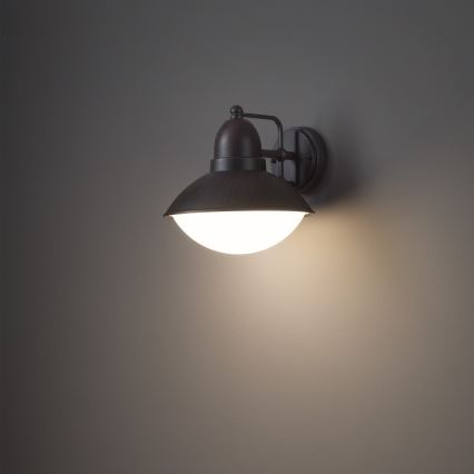 Redo 9095 - Outdoor wall light DANUBIA 1xE27/42W/230V IP44