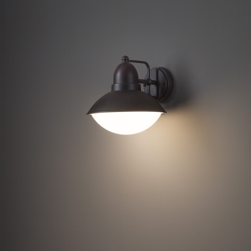 Redo 9095 - Outdoor wall light DANUBIA 1xE27/42W/230V IP44