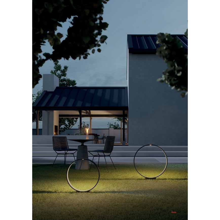 Redo 91066 - ONIRO LED Outdoor Lamp LED/15W/230V 3000K 49.5 cm CRI 90 IP65 Anthracite