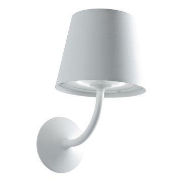 Redo 9124 - LED Outdoor wall lamp GIORGIO LED/7W/230V IP65 white