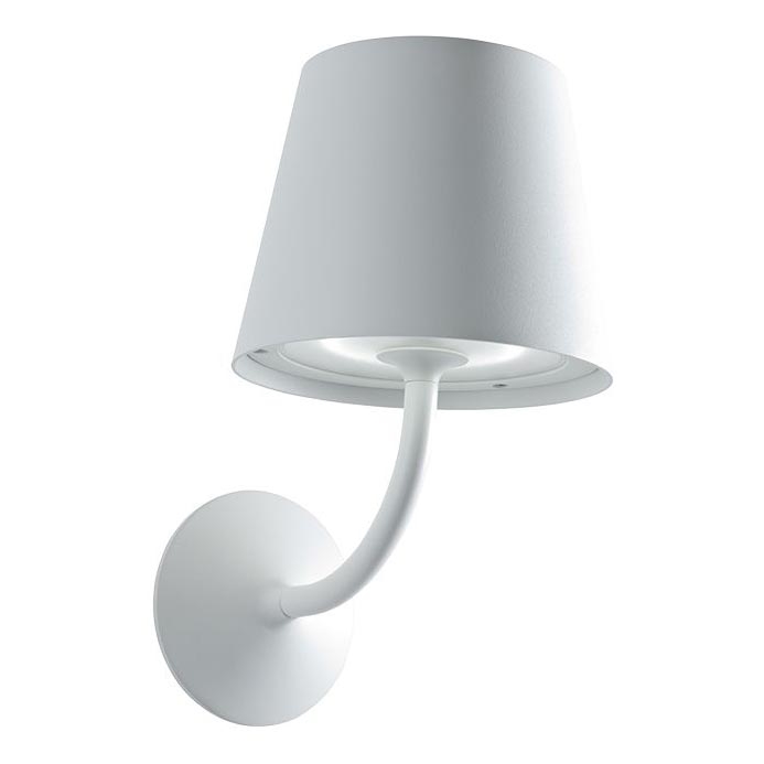 Redo 9124 - LED Outdoor wall lamp GIORGIO LED/7W/230V IP65 white