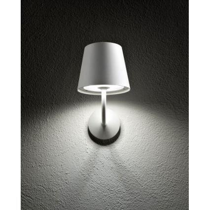 Redo 9124 - LED Outdoor wall lamp GIORGIO LED/7W/230V IP65 white