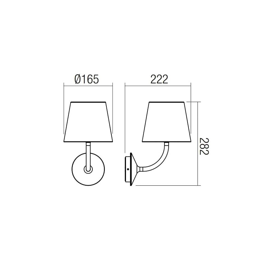 Redo 9124 - LED Outdoor wall lamp GIORGIO LED/7W/230V IP65 white