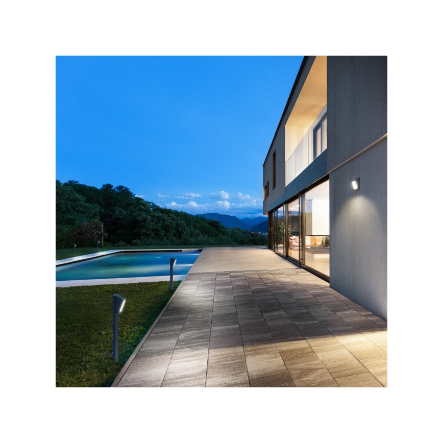 Redo 9168 - LED Outdoor lamp ARGES LED/3W/230V IP54 brown