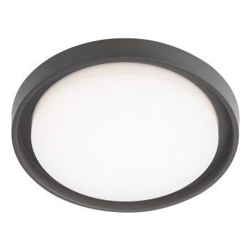 Redo 9184 - BEZEL LED Outdoor Ceiling Light LED/30W/230V Ø 34 cm IP54 Anthracite