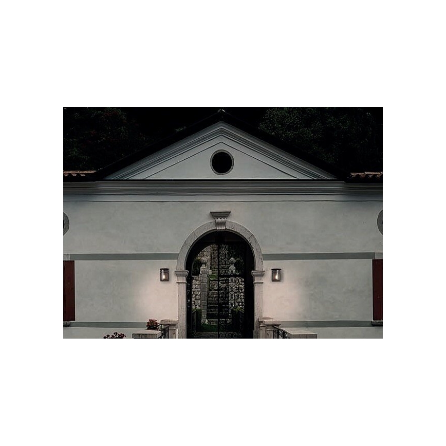 Redo 9577 - Outdoor wall light VISIR 1xE27/42W/230V IP23