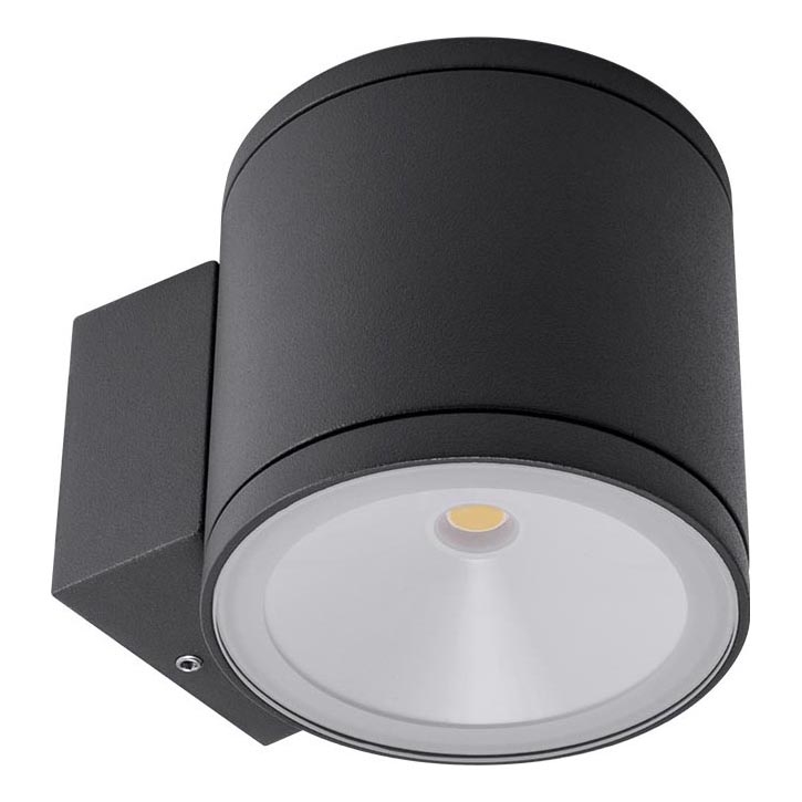 Redo 9594 - ETA LED Outdoor Wall Light, 6W, 230V, 3000K, IP54, Anthracite
