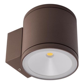 Redo 9596 - ETA LED Outdoor Wall Light, 6W/230V, 3000K, IP54, Brown
