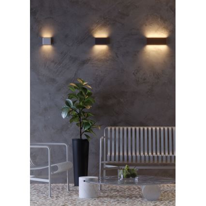 Redo 9623 - LED Outdoor wall light POCKET 2xLED/6W/230V IP54 anthracite