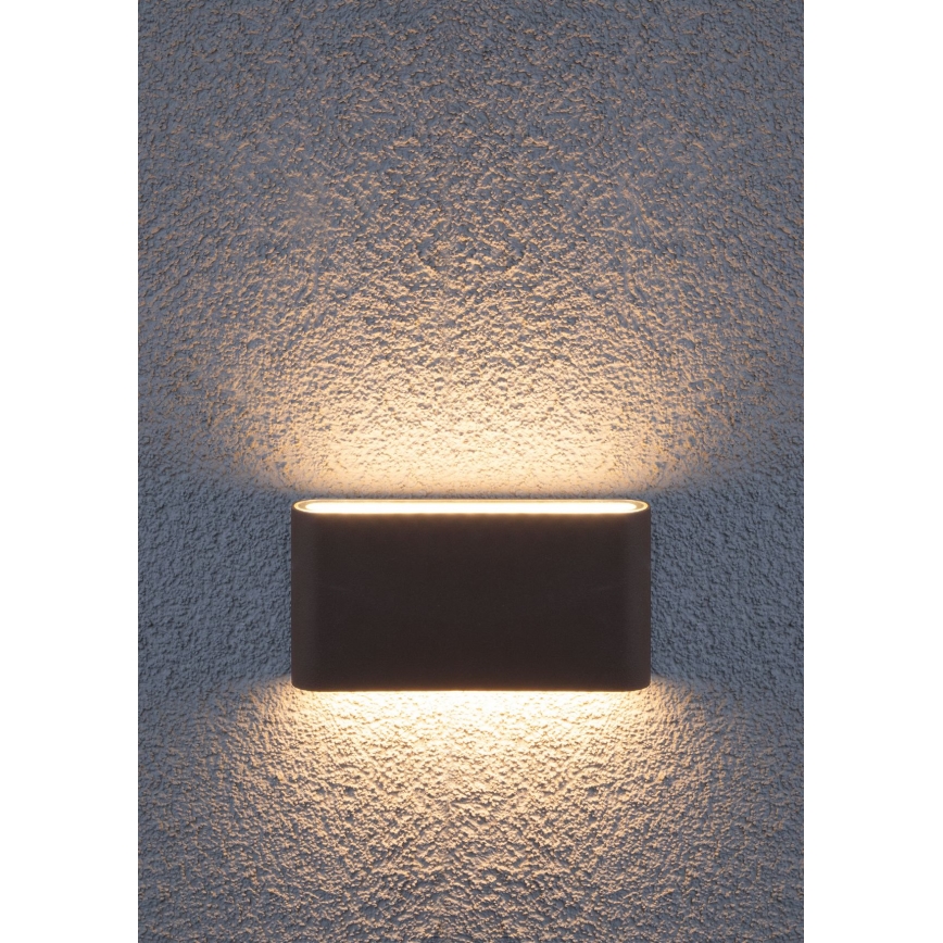Redo 9623 - LED Outdoor wall light POCKET 2xLED/6W/230V IP54 anthracite