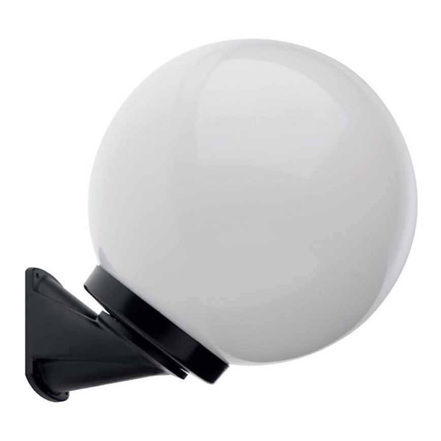Redo 9873 - Outdoor wall light SFERA 1xE27/42W/230V IP44 white