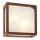 Redo 9893 - Outdoor wall light BRICK 2xE27/42W/230V IP54