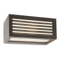 Redo 9898 - Outdoor wall light BRICK 1xE27/23W/230V IP54