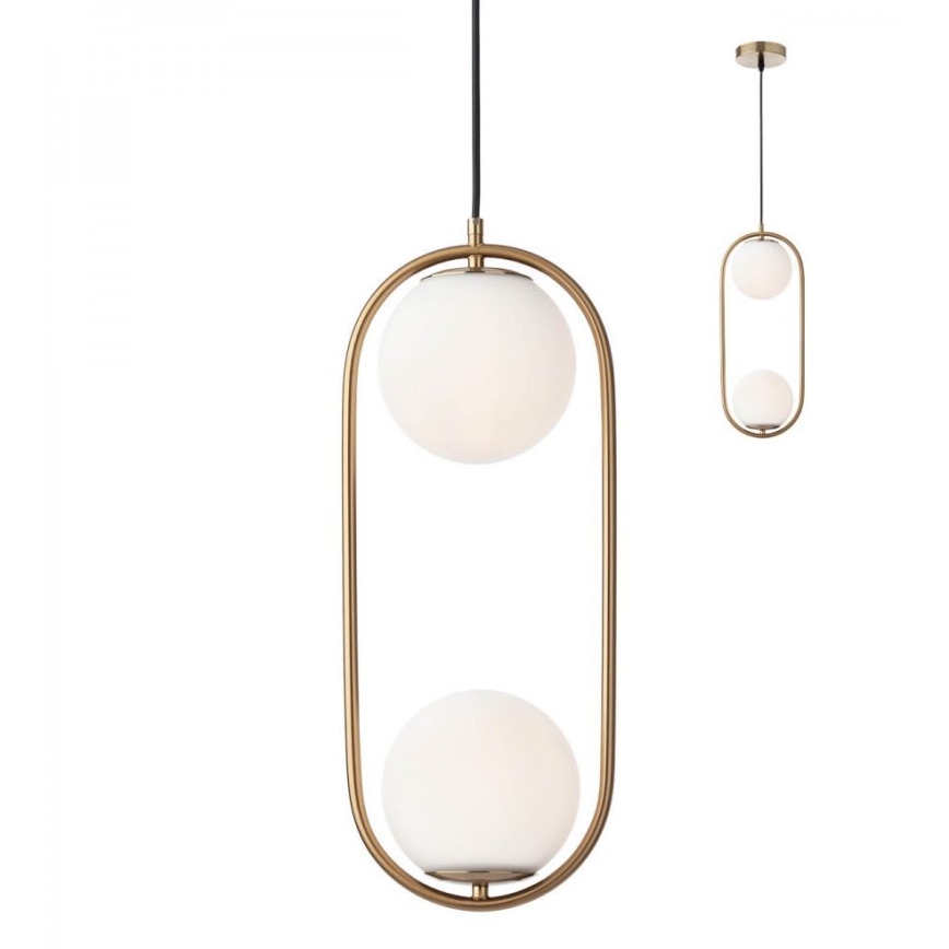 Redo A01-2623 - Replacement lampshade for chandelier NIVA d. 15 cm white