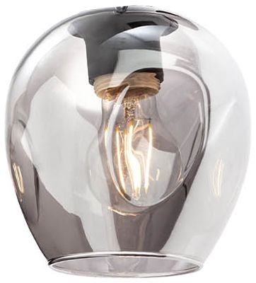 Redo - Replacement lampshade for lamp, chandelier PIERCE d. 15 cm black/smoky