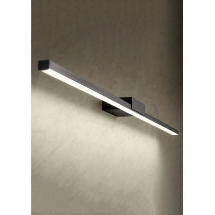 Redo01-3270 - LED Bathroom mirror lighting ASTON LED/12W/230V 60 cm CRI 90 IP44 black