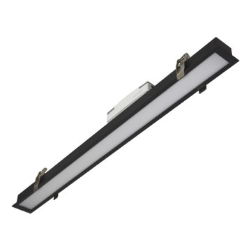 REDOM LED Ceiling Light, 24W, 230V, 4000K, 60 cm, Black