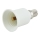 Reduction from E14 to E27 socket