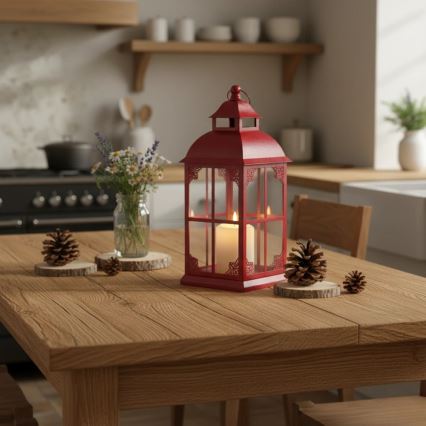 REDY Decorative Lantern, 30.5 cm, Red