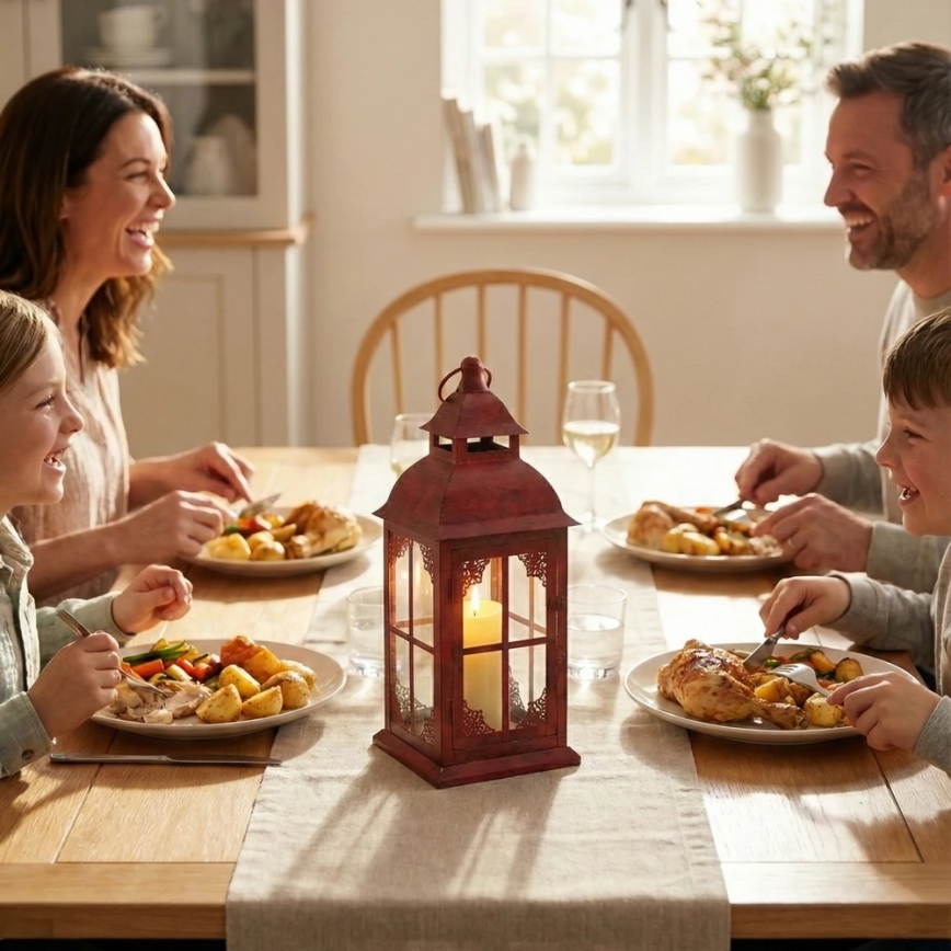 REDY Decorative Lantern, 30.5 cm, Red