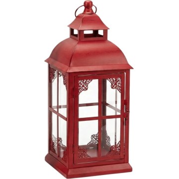 REDY Decorative Lantern 42 cm, Red