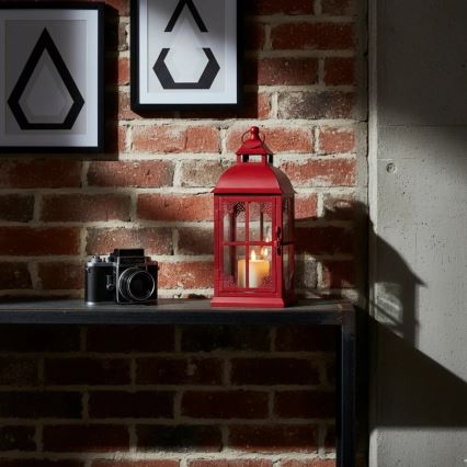 REDY Decorative Lantern 42 cm, Red