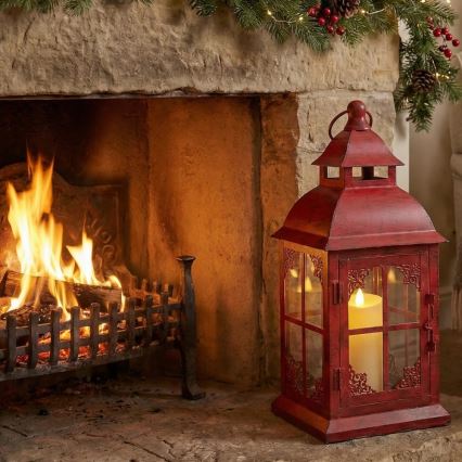 REDY Decorative Lantern 56 cm, Red
