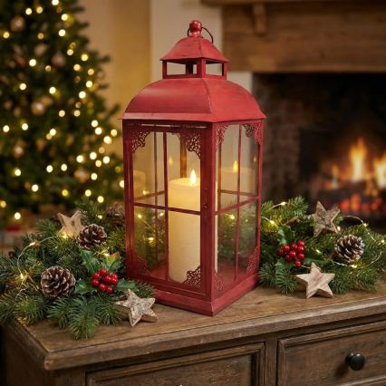 REDY Decorative Lantern 56 cm, Red