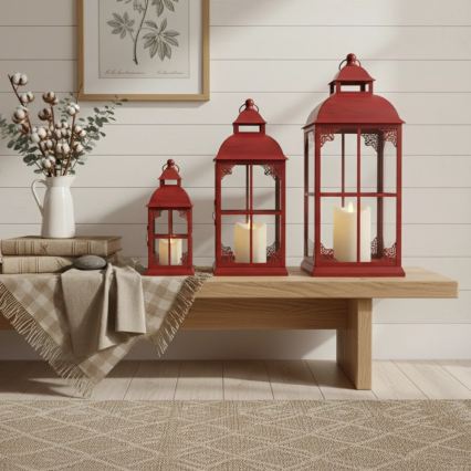 REDY Decorative Lantern 56 cm, Red