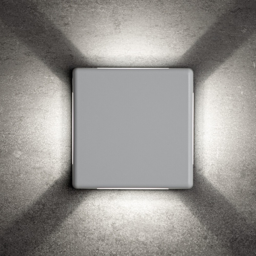 REFAZI LED Outdoor Wall Light, 6W, 230V, IP54, White