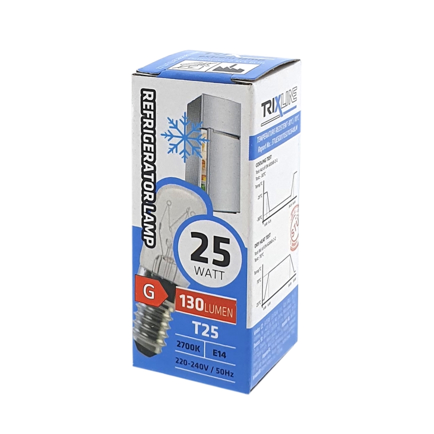 Refrigerator bulb T25 E14/25W/230V 2700K