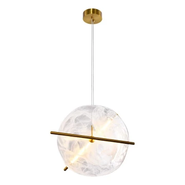 RELAX Cable-Suspended LED Chandelier LED/15W/230V Gold/White