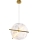 RELAX Cable-Suspended LED Chandelier LED/15W/230V Gold/White