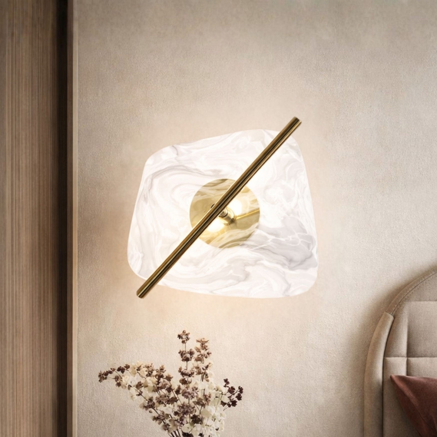RELAX LED Wall Light, 5W/230V, Gold/White