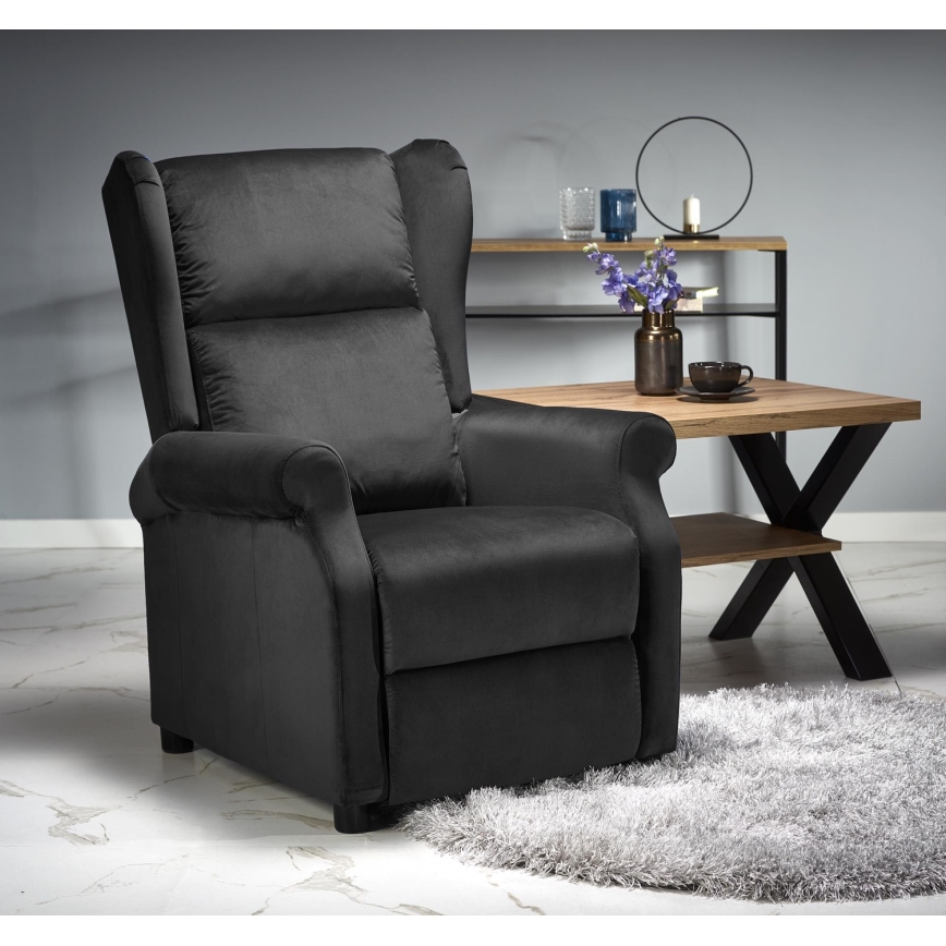 RELAXA Adjustable Recliner – Black