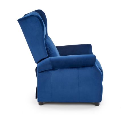 RELAXA Reclining Armchair, Dark Blue
