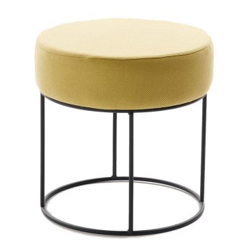 RELO ottoman Ø 40 cm, yellow