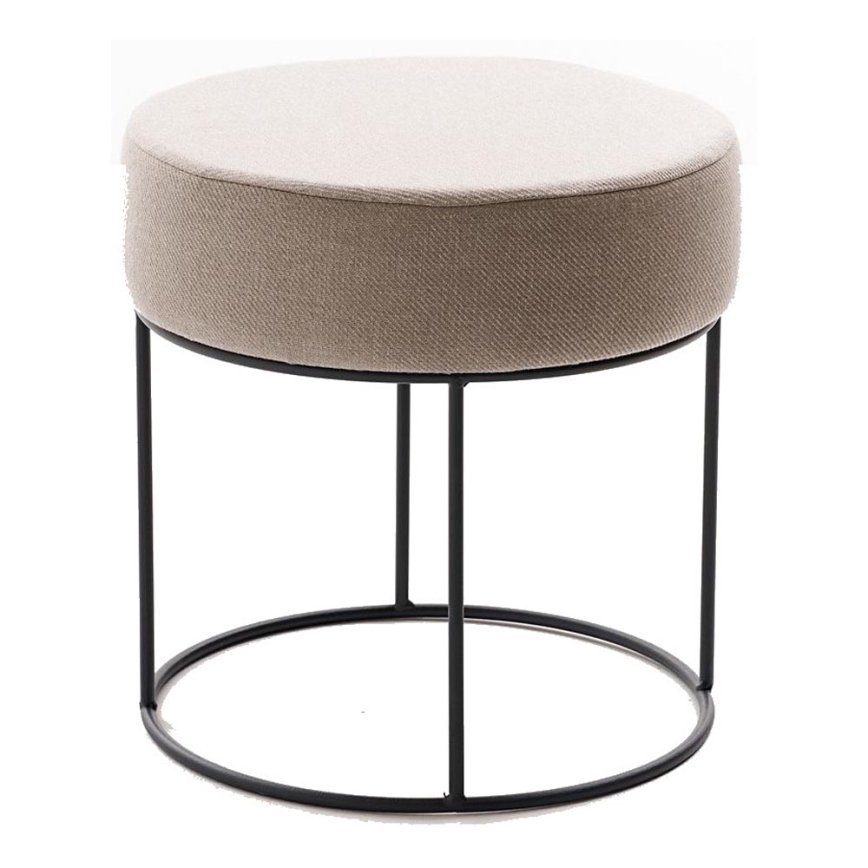 RELO Round Ottoman Ø 40 cm, Beige