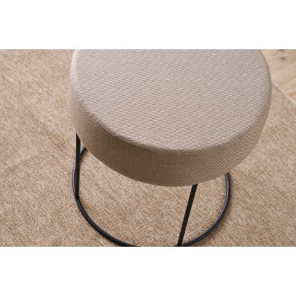 RELO Round Ottoman Ø 40 cm, Beige
