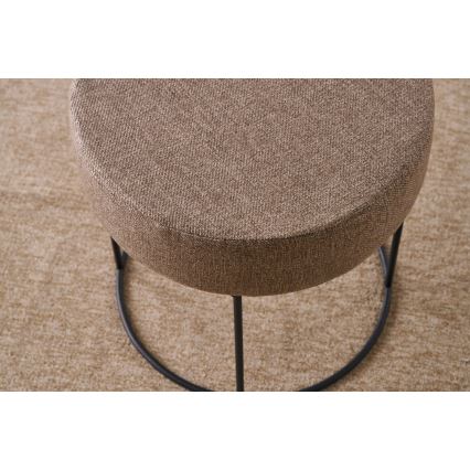 RELO Stool Ø 40 cm, Brown