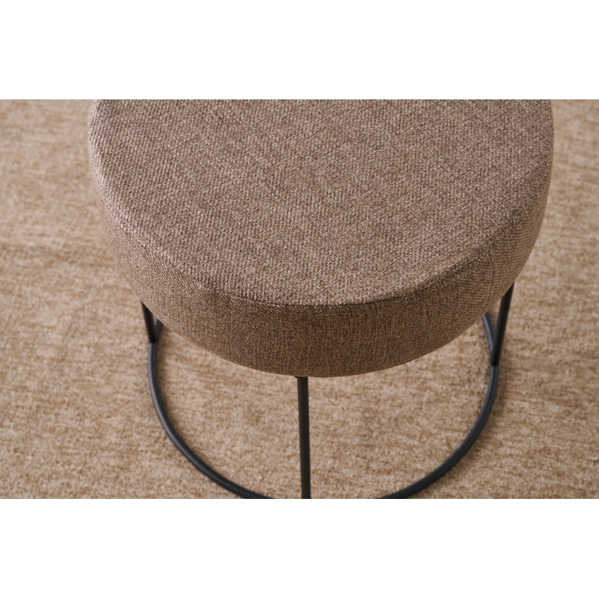 RELO Stool Ø 40 cm, Brown