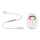 Remote control for RGBW LED strips 12-24V 2,4GHz 2xAAA + controller