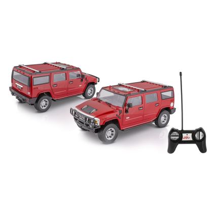 Remotely controlled car Hummer H2 red