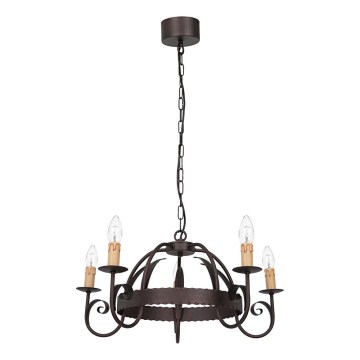 REN Chain Chandelier 5xE14/15W/230V