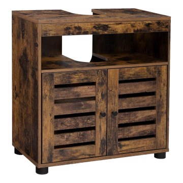 RENE Brown Bathroom Cabinet