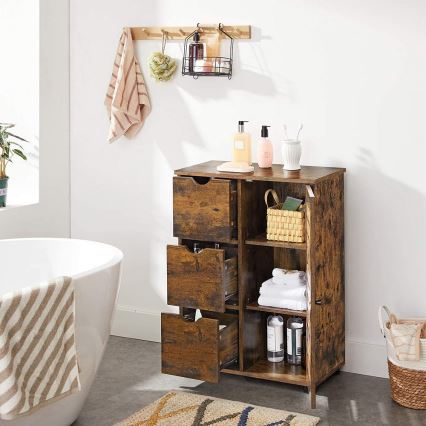 RENE Brown Cabinet