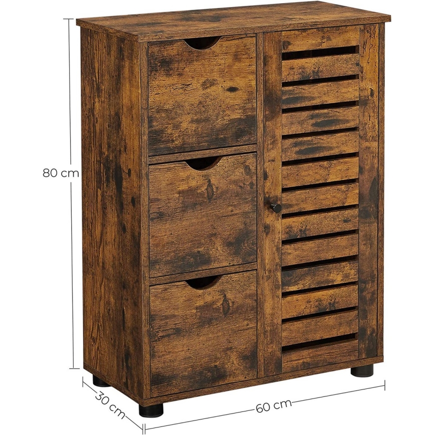 RENE Brown Cabinet