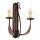 Replacement candlestick for wall light LOARA E14