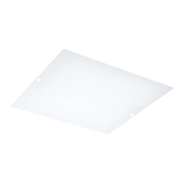 Replacement glass 25x25 cm white