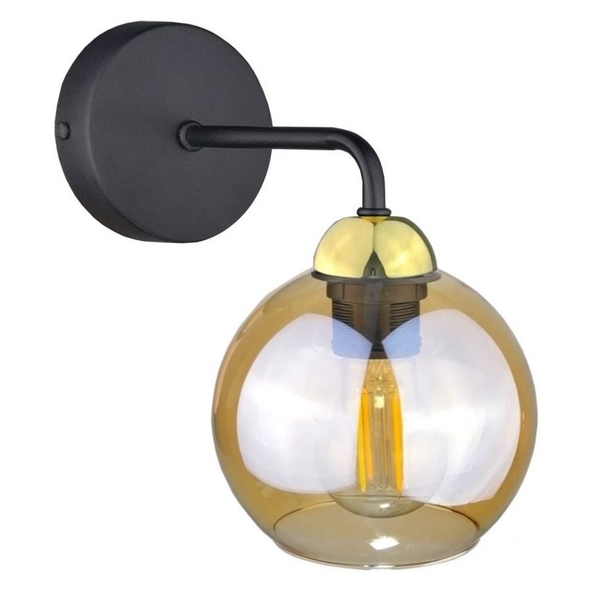 Replacement glass for wall light AMBER - brown smoky
